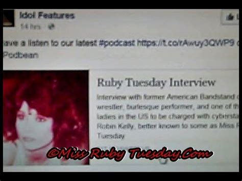 miss ruby tuesday|Idol Features